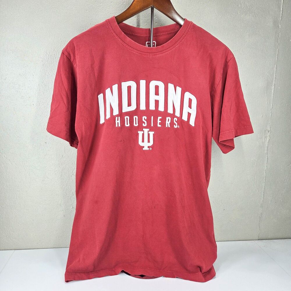 Proedge Indiana Hoosiers Collegiate Arch Embroidered T-Shirt Sz M